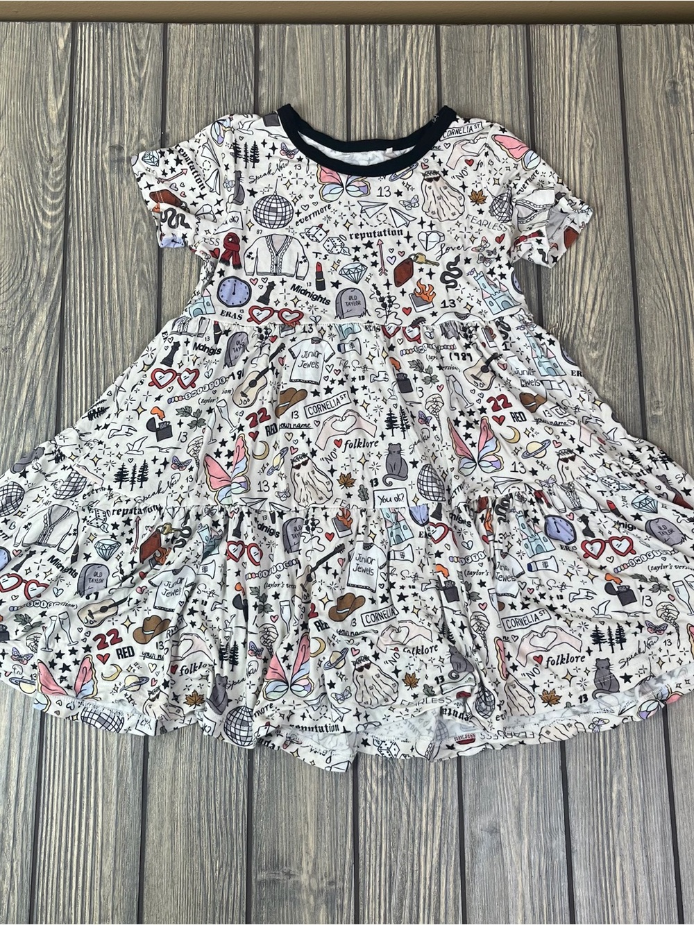 Bamboo Bliss 4T Taylor Swift Twirl Dress